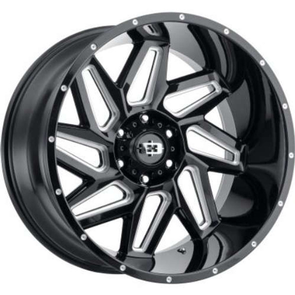 Vision Wheels Spyder 361 Gloss Black Milled 20x9 10mm Offset 5x127 (5x5) | Fits Jeep Wrangler 07-Up and Jeep Gladiator Vision Wheels Spyder 361 Gloss Black Milled 20x9 10mm Offset 5x127 (5x5) | Fits Jeep Wrangler 07-Up and Jeep Gladiator