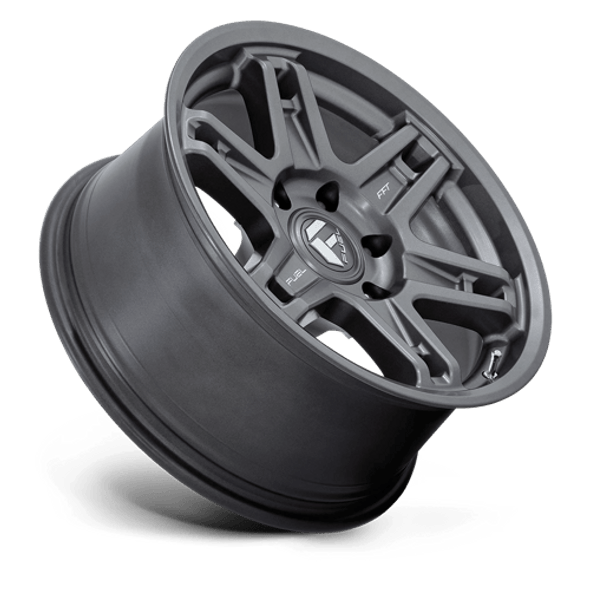 Fuel Offroad Wheels Slayer D838 Matte Gunmetal 17x8.5 1mm Offset 5x127 (5x5) | Fits Jeep Wrangler 07-Up and Jeep Gladiator