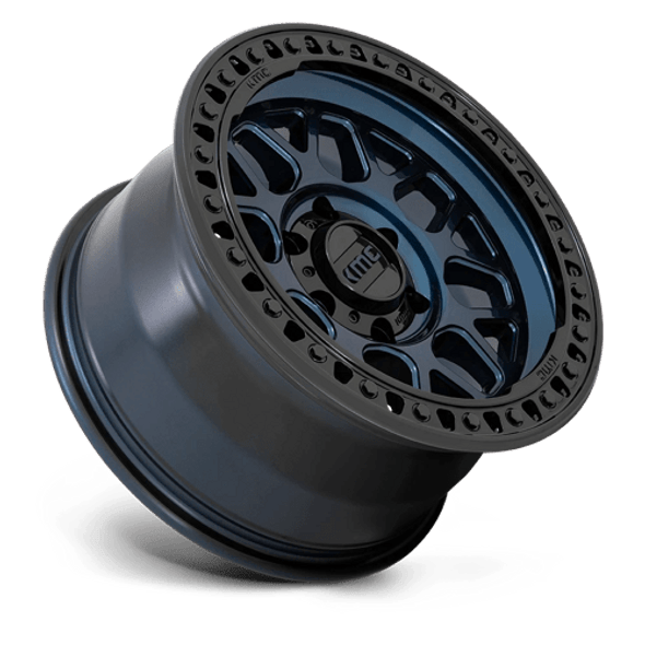 KMC Wheels GRS KM549 Midnight Blue With Gloss Black Lip 17x9 18mm Offset 5x127 (5x5) | Fits Jeep Wrangler 07-Up and Jeep Gladiator KMC Wheels GRS KM549 Midnight Blue With Gloss Black Lip 17x9 18mm Offset 5x127 (5x5) | Fits Jeep Wrangler 07-Up and Jeep Gladiator