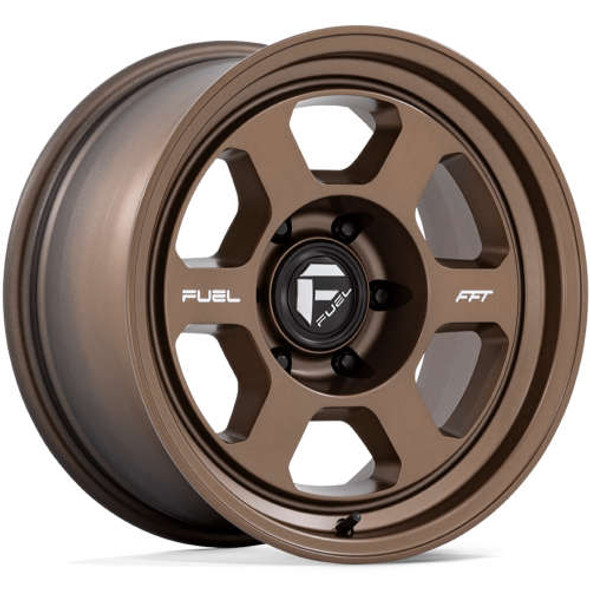 Fuel Offroad Wheels Hype FC860 Matte Bronze 17x8.5 -10mm Offset 5x127 (5x5) | Fits Jeep Wrangler 07-Up and Jeep Gladiator