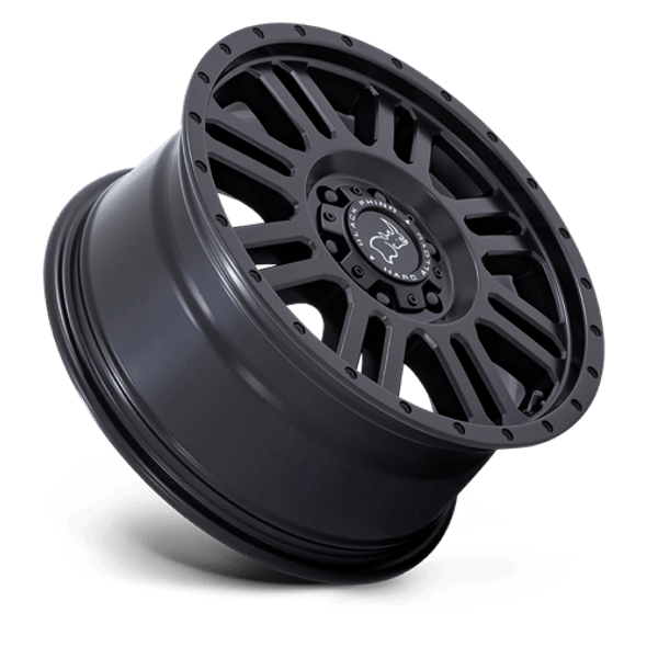 Black Rhino Wheels Yellowstone Matte Black 16x8 45mm Offset 5x130