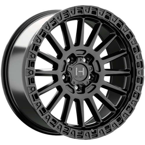 Hostile Wheels Battle H137 Asphalt 17x9 0mm Offset 5x127 (5x5) | Fits Jeep Wrangler 07-Up and Jeep Gladiator