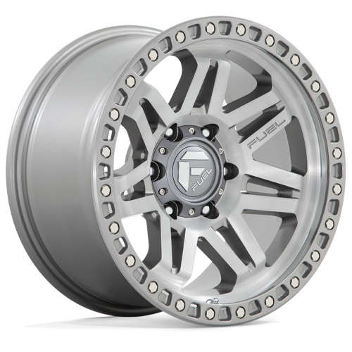 Fuel Offroad Wheels Syndicate D812 Platinum 17x9 -12mm Offset 5x127 (5x5) | Fits Jeep Wrangler 07-Up and Jeep Gladiator