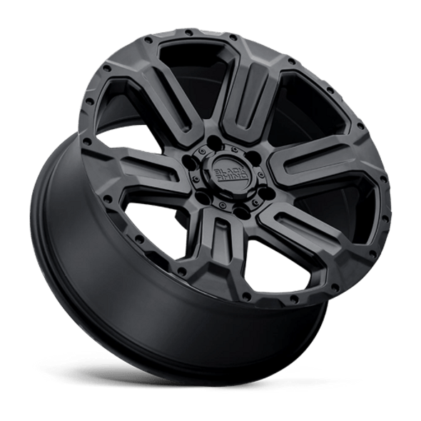 Black Rhino Wheels Wanaka Matte Black 17x8.5 -18mm Offset 5x127 (5x5) | Fits Jeep Wrangler 07-Up and Jeep Gladiator