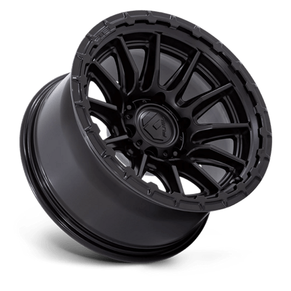 Fuel Offroad Wheels Piston FC866 Blackout 17x9 -12mm Offset 5x127 (5x5) | Fits Jeep Wrangler 07-Up and Jeep Gladiator