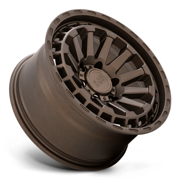 Black Rhino Wheels Raid Matte Bronze 18x9.5 2mm Offset 5x127 (5x5) | Fits Jeep Wrangler 07-Up and Jeep Gladiator