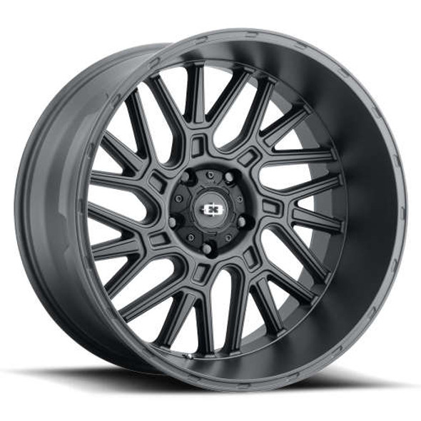 Vision Wheels Brawl 404 Satin Black 20x9 10mm Offset 5x127 (5x5) | Fits Jeep Wrangler 07-Up and Jeep Gladiator Vision Wheels Brawl 404 Satin Black 20x9 10mm Offset 5x127 (5x5) | Fits Jeep Wrangler 07-Up and Jeep Gladiator