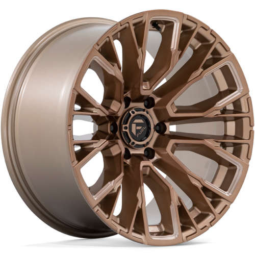 Fuel Offroad Wheels Rebar D850 Platinum Bronze Milled 17x9 1mm Offset 6x139.7 (6x5.5)