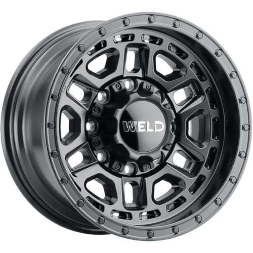 WELD Offroad Wheels Crux W119 Satin Black 20x10 -19mm Offset 8x170
