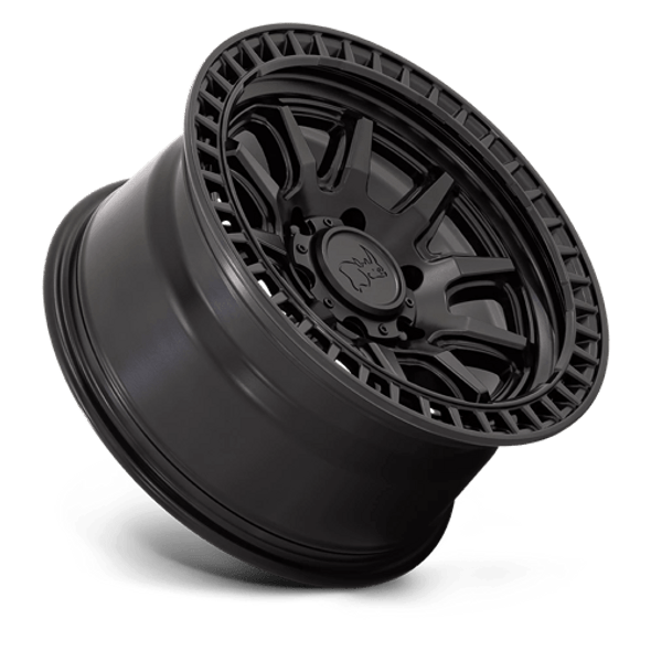 Black Rhino Wheels Calico Matte Black 17x8.5 -10mm Offset 5x127 (5x5) | Fits Jeep Wrangler 07-Up and Jeep Gladiator