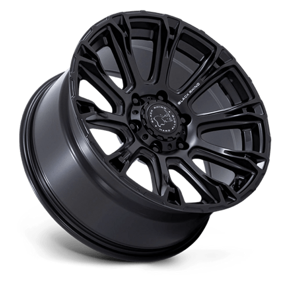 Black Rhino Wheels Diamondback BR020 Matte Black 18x9 -12mm Offset 5x127 (5x5) | Fits Jeep Wrangler 07-Up and Jeep Gladiator