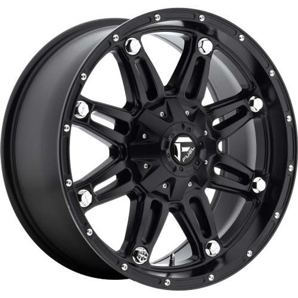 Fuel Offroad Wheels Hostage D531 Matte Black 20x9 -12mm Offset 5x127 (5x5),5x135 | Fits Jeep Wrangler 07-Up and Jeep Gladiator