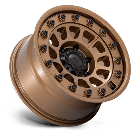 Black Rhino Wheels Outback BR012 Matte Bronze 18x8.5 0mm Offset 5x127 (5x5) | Fits Jeep Wrangler 07-Up and Jeep Gladiator
