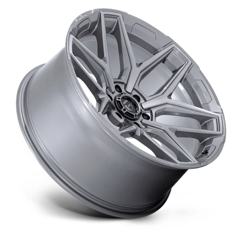 Fuel Offroad Wheels Flux FC854 Platinum 17x9 1mm Offset 6x139.7 (6x5.5)