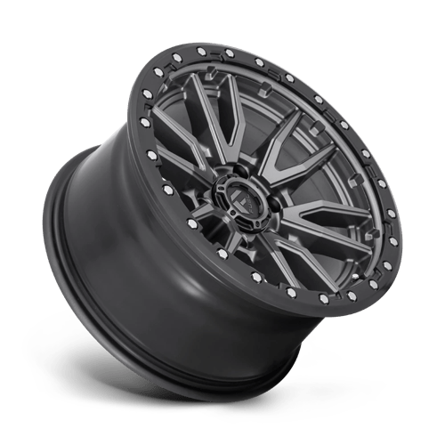 Fuel Offroad Wheels Rebel D680 Anthracite with Black Lip 18x9 1mm Offset 6x139.7 (6x5.5)