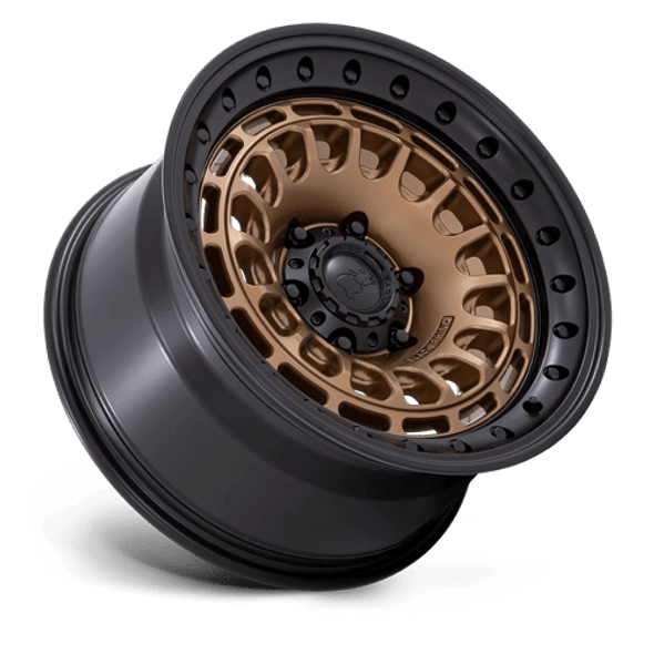 Black Rhino Wheels Sahara BR014 Matte Bronze with Gloss Black Lip 17x9 -12mm Offset 5x127 (5x5) | Fits Jeep Wrangler 07-Up and Jeep Gladiator