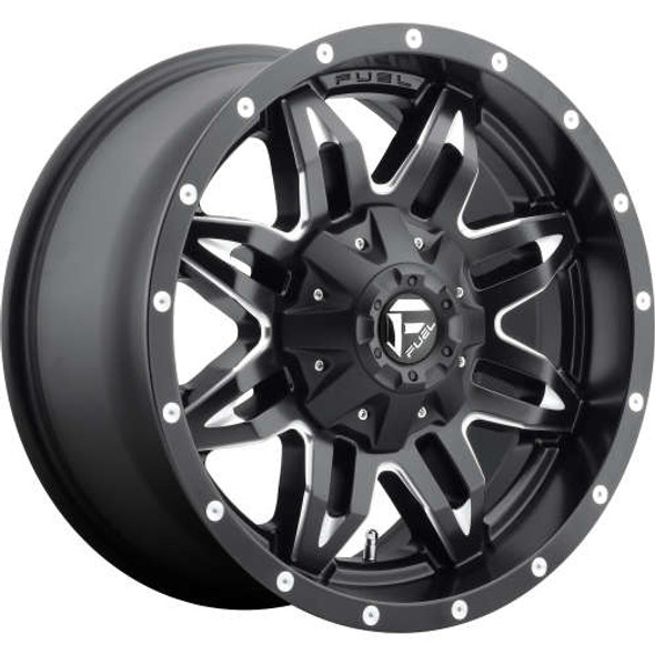 Fuel Offroad Wheels Lethal D567 Matte Black Milled 18x9 20mm Offset 6x135,6x139.7 (6x5.5)