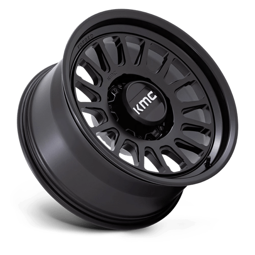KMC Wheels Impact Forged Monoblock KM452 Satin Black 18x9 -12mm Offset 8x165.1 (8x6.5)