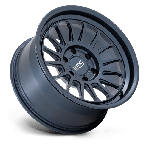 KMC Wheels Impact Forged Monoblock KM447 Metallic Blue 18x9 -12mm Offset 6x139.7 (6x5.5)