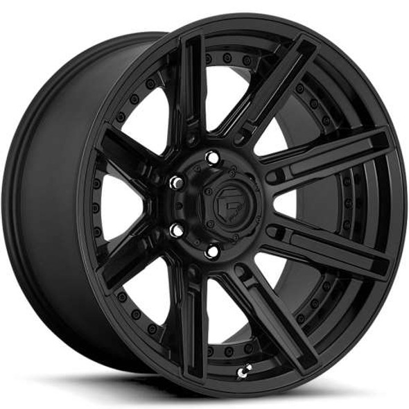 Fuel Offroad Wheels Rogue D709 Matte Black 20x10 -18mm Offset 5x127 (5x5) | Fits Jeep Wrangler 07-Up and Jeep Gladiator