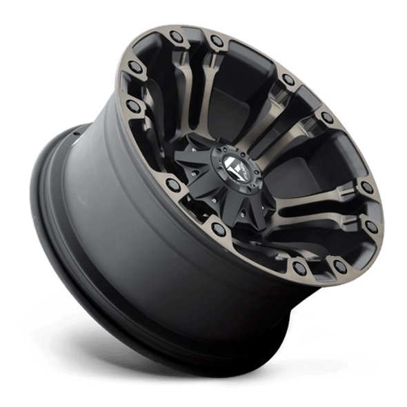 Fuel Offroad Wheels Vapor D569 Matte Black w/ Double Dark Tint 20x9 19mm Offset 6x135,6x139.7 (6x5.5)