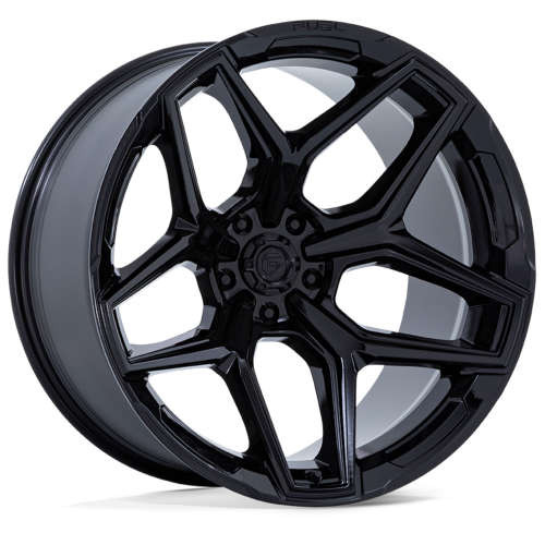 Fuel Offroad Wheels Flux FC854 Gloss Black 20x9 20mm Offset 6x135