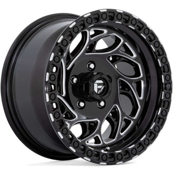 Fuel Offroad Wheels Runner OR D840 Gloss Black Milled 20x9 1mm Offset 5x127 (5x5) | Fits Jeep Wrangler 07-Up and Jeep Gladiator