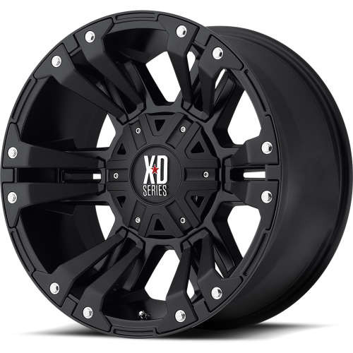 XD Series Wheels Monster II XD822 Matte Black 20x9 18mm Offset 6x135,6x139.7 (6x5.5)