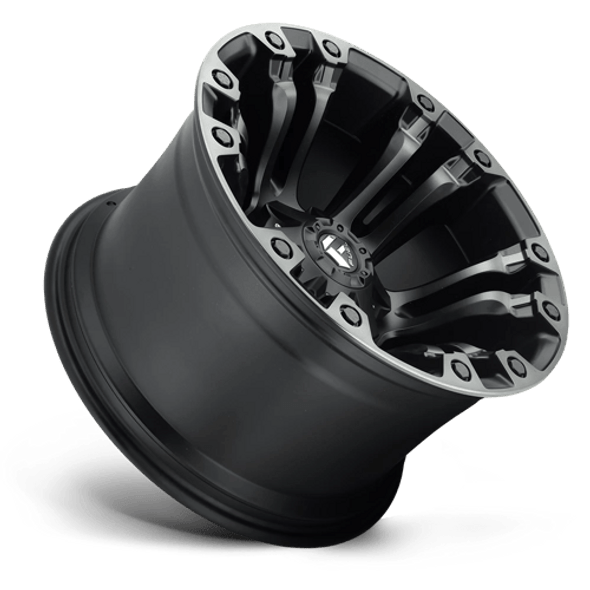 Fuel Offroad Wheels Vapor D851 Matte Black Gray Tint 18x9 20mm Offset 5x139.7 (5x5.5),5x150