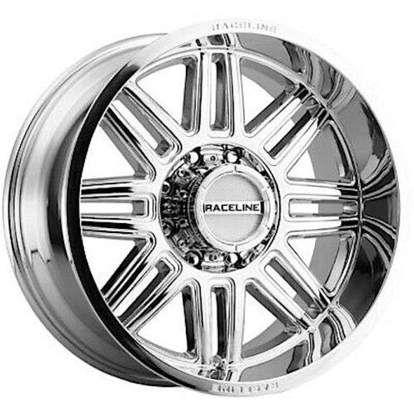 Raceline Wheels Split 948C Chrome 17x8.5 18mm Offset 5x127 (5x5) | Fits Jeep Wrangler 07-Up and Jeep Gladiator Raceline Wheels Split 948C Chrome 17x8.5 18mm Offset 5x127 (5x5) | Fits Jeep Wrangler 07-Up and Jeep Gladiator