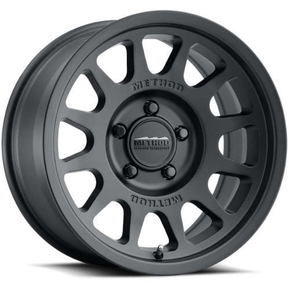 Method Wheels Bead Grip MR703 Matte Black 17x8.5 25mm Offset 5x127 (5x5) | Fits Jeep Wrangler 07-Up and Jeep Gladiator