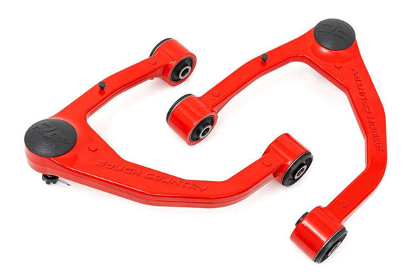 Rough Country Red Forged Upper Control Arms | OE Upgrade (07-21 Toyota Tundra) 76901RED