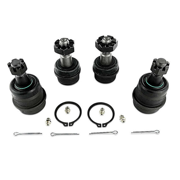 Apex Chassis Extreme Duty Ball Joint Kit (2 Upper & 2 Lower) | 87-95 Jeep Wrangler YJ/97-06 Wrangler TJ/90-01 Cherokee/90-92 Comanche/93-98 Grand Cherokee/1990 Wagoneer/1993 Grand Wagoneer KIT103 Apex Chassis Extreme Duty Ball Joint Kit (2 Upper & 2 Lower) | 87-95 Jeep Wrangler YJ/97-06 Wrangler TJ/90-01 Cherokee/90-92 Comanche/93-98 Grand Cherokee/1990 Wagoneer/1993 Grand Wagoneer KIT103