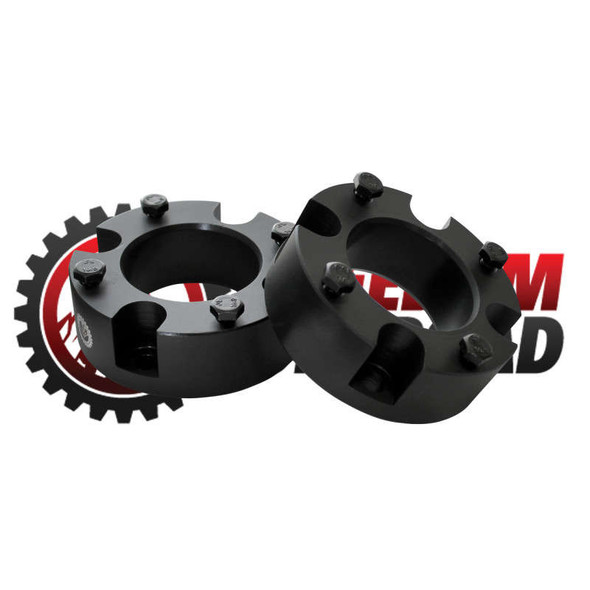 Freedom Offroad Aluminum 3" Front Strut Spacers (05-23 Toyota Tacoma/07-14 FJ Cruiser/ 03-24 4Runner) FO-T301F30AL