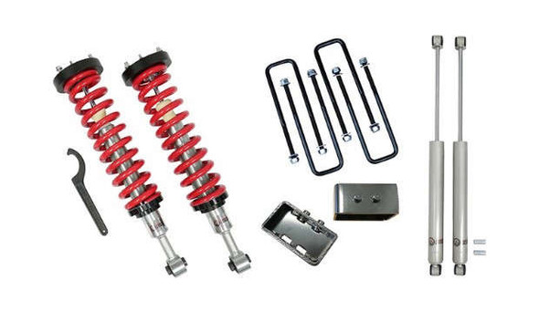 Freedom Offroad 1-4" Lift Coilovers 3" / Rear Blocks w/ U Bolts and Shocks (96-04 Toyota Tacoma) FO-T905-KIT Freedom Offroad 1-4" Lift Coilovers 3" / Rear Blocks w/ U Bolts and Shocks (96-04 Toyota Tacoma) FO-T905-KIT