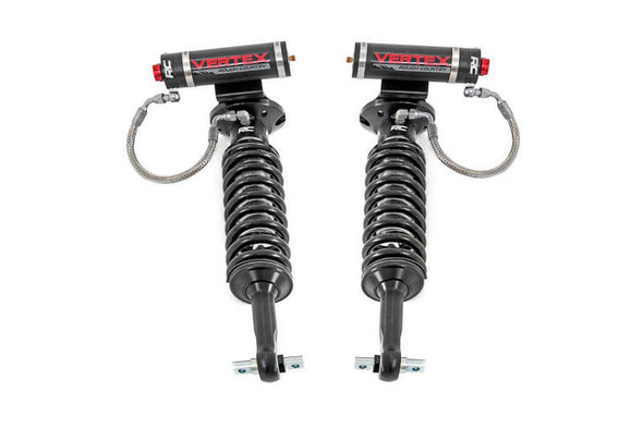 Rough Country Vertex 2.5 Adjustable Front Shocks | 3.5" Lift (19-25 Chevy Silverado/GMC Sierra 1500 | 2WD/4WD | Gas) 689032