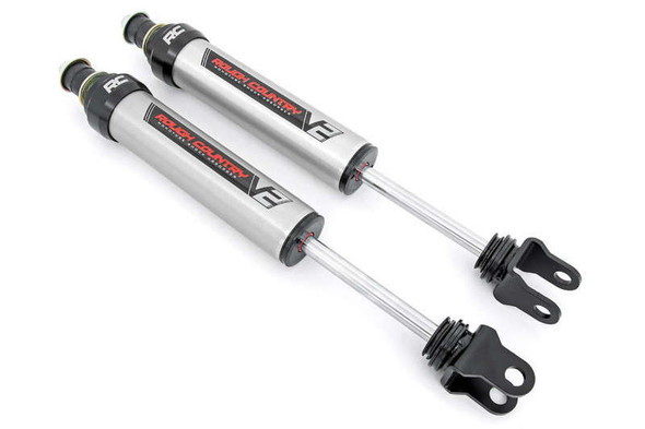 Rough Country V2 Front Shocks | 0-3" Lift (99-07 Chevy Silverado/GMC Sierra 1500/00-06 Tahoe/Suburban/Yukon/XL | 2WD/4WD) 760747_A Rough Country V2 Front Shocks | 0-3" Lift (99-07 Chevy Silverado/GMC Sierra 1500/00-06 Tahoe/Suburban/Yukon/XL | 2WD/4WD) 760747_A
