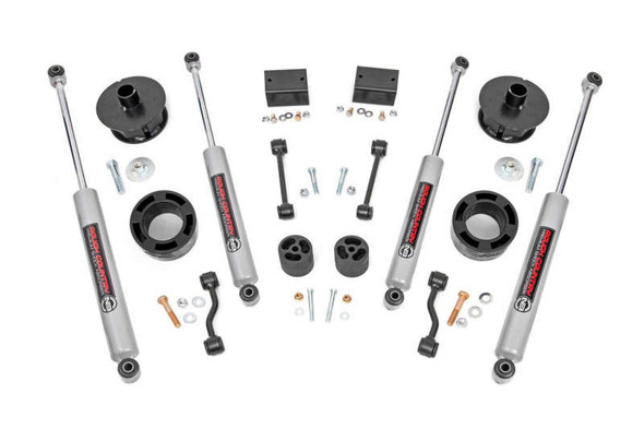 Rough Country 2.5" Lift Kit | N3 Shocks (18-23 Jeep Wrangler | 4WD) 67730 Rough Country 2.5" Lift Kit | N3 Shocks (18-23 Jeep Wrangler | 4WD) 67730