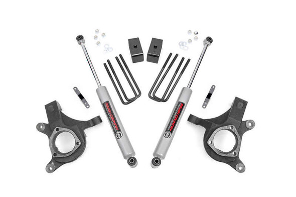 Rough Country 3" Lift Kit | Lift Knuckle (07-13 Chevy Silverado/GMC Sierra 1500 | 2WD) 10730