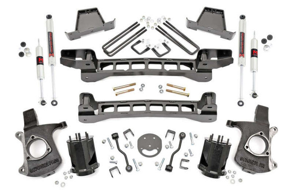 Rough Country 6 Inch Lift Kit | M1 Shocks | 99-07 Chevy/GMC Silverado/Sierra 1500/Classic | RWD 23440