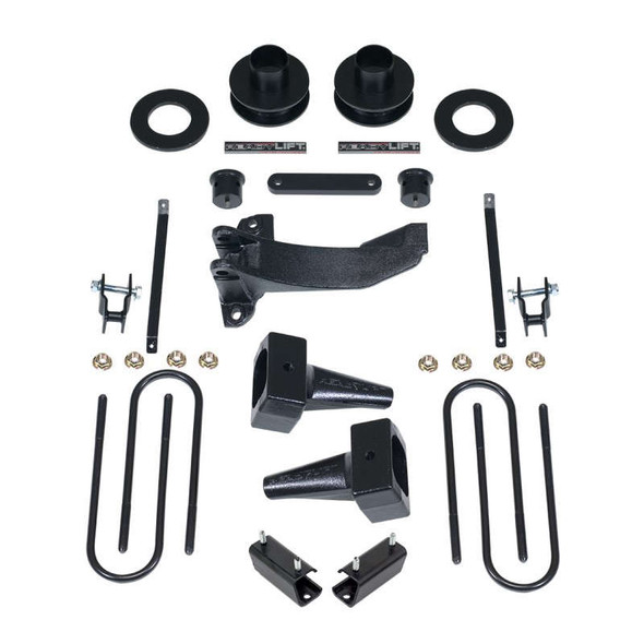 ReadyLIFT 2.5" SST Lift Kit with 5" Rear Flat Blocks for 2 Piece Drive Shaft without Shocks - Ford F-250,F-350,F-450 2011-2016 69-2511TP
