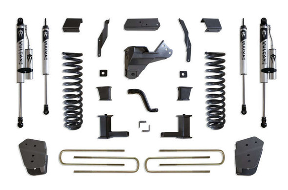 MaxTrac 6" Lift Kit With Vulcan Reservoir Shocks (17-22 Ford F-250/F-350 Super Duty SRW/Dually | 4WD | Diesel) K943362VR