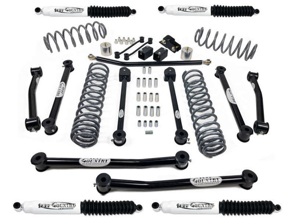 Tuff Country 4" Lift Kit w/SX8000 Shocks (18-25 Jeep Wrangler JLU) 44100KN Tuff Country 4" Lift Kit w/SX8000 Shocks (18-25 Jeep Wrangler JLU) 44100KN