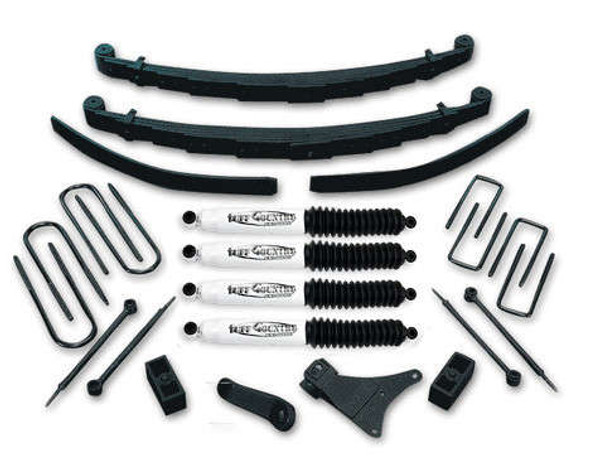 Tuff Country 4" Lift Kit w/SX8000 Shocks (86-97 Ford F-350 | Standard Cab | 4WD) 24830KN