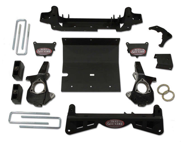 Tuff Country 4" Lift Kit for 3-piece subframe (01-06 Chevy Silverado/GMC Sierra 3500 | 4WD) 14994