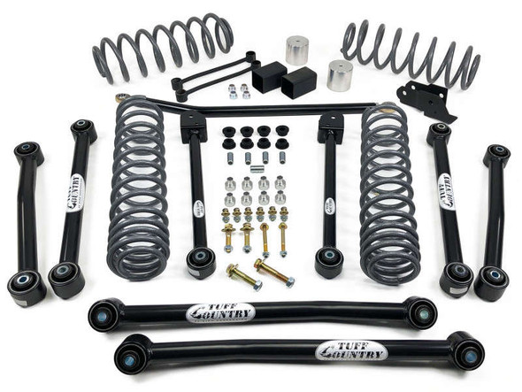 Tuff Country 4" EZ-Flex Lift Kit (18-24 Jeep Wrangler JLU) 44105 Tuff Country 4" EZ-Flex Lift Kit (18-24 Jeep Wrangler JLU) 44105