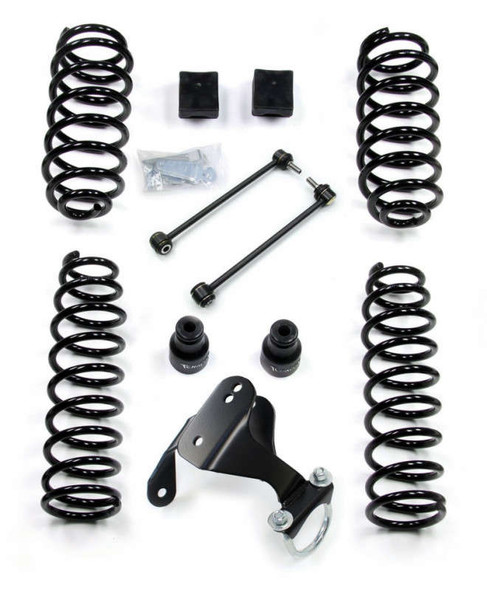 TeraFlex 2.5" Coil Spring Base Lift Kit - No Shocks or Shock Extensions (Jeep Wrangler JK | 2 Door) 1351002