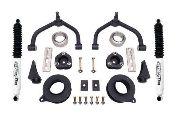 Tuff Country 4" Lift Kit W/Ball Joint Upper Control Arms & Shocks (19-22 Ram 1500 Classic | 4WD) 34119KN