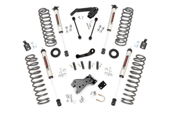 Rough Country 4" Lift Kit | V2 Shocks (07-18 Jeep Wrangler JK | 4WD | 2 Door) 68270 Rough Country 4" Lift Kit | V2 Shocks (07-18 Jeep Wrangler JK | 4WD | 2 Door) 68270