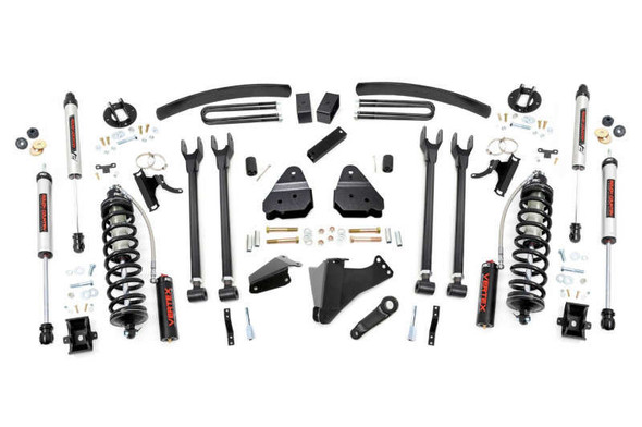 Rough Country 6 Inch Lift Kit | Diesel | 4 Link | C/O V2 | 05-07 Ford F-250/350 Super Duty 57958